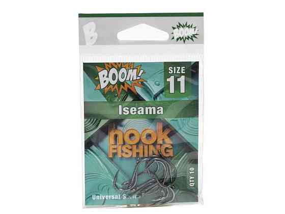 Крючок для мирной рыбы Iseama No11 (10 шт/уп) (BN) ТМ BOOM Киев