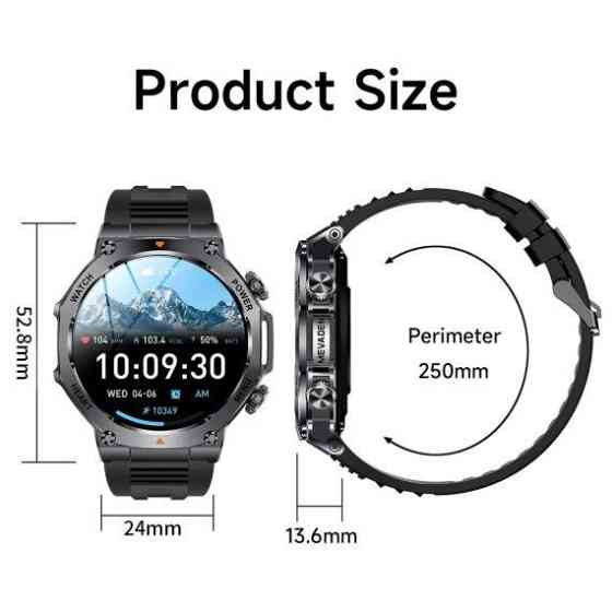 Часы умные наручные Smart Mevaden Ultra Rubber (2 ремешка) Винница