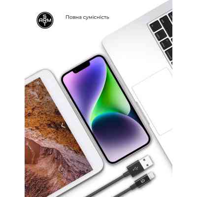 Зарядное устройство Armorstandart AR-TA800 25W USB-C + cable USB-C to Lightning black (ARM77721) Винница