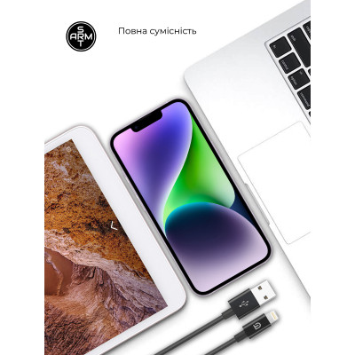 Зарядное устройство Armorstandart AR-TA800 25W USB-C + cable USB-C to Lightning black (ARM77721) Винница - изображение 5