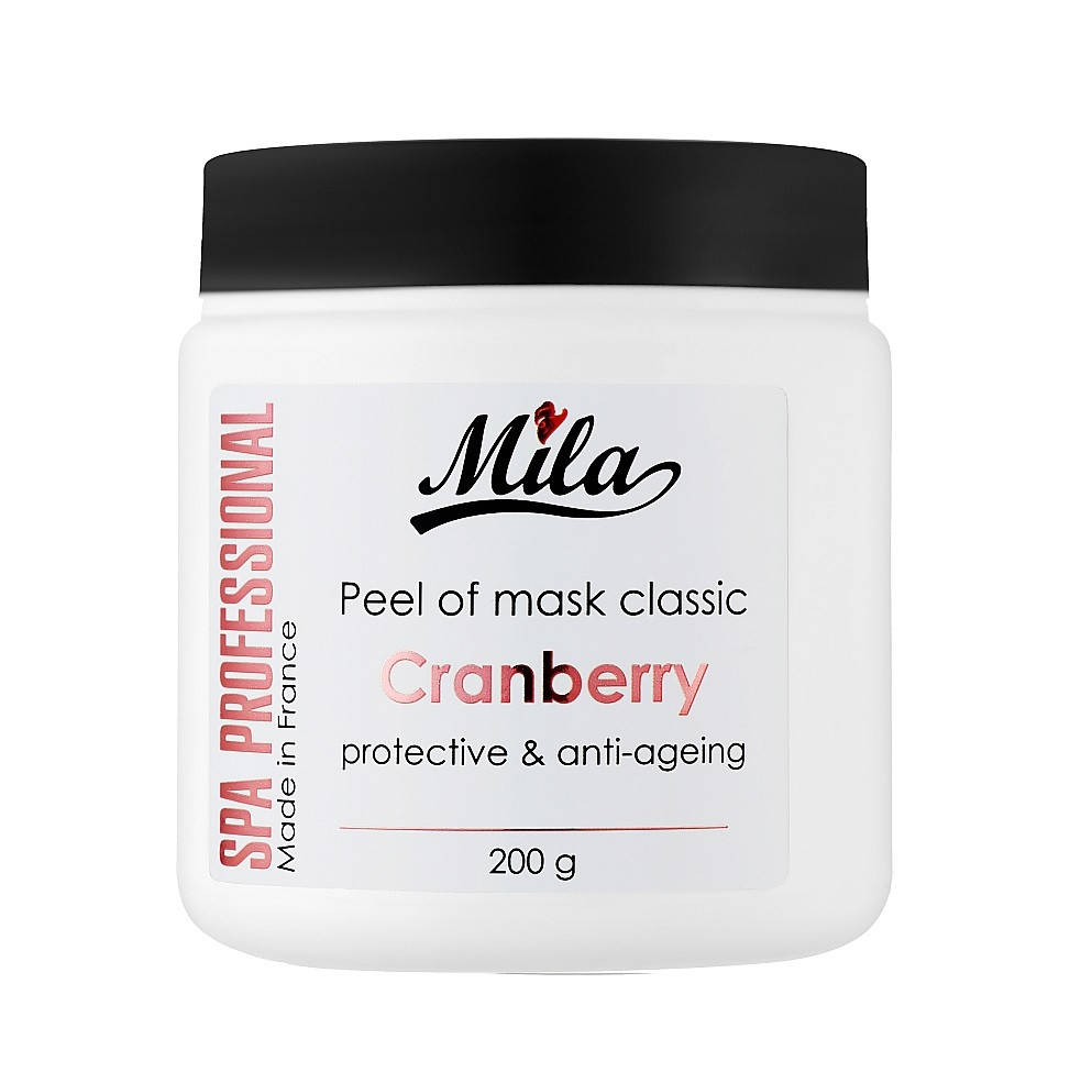 Альгинатная маска против морщин Клюква Cranberry Mask Mila Perfect 200 г Киев - изображение 1