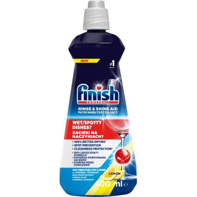 Ополіскувач для посудомийних машин Finish Rinse 0% 400 мл (5908252000357/5900627065718) Вінниця - фото 1