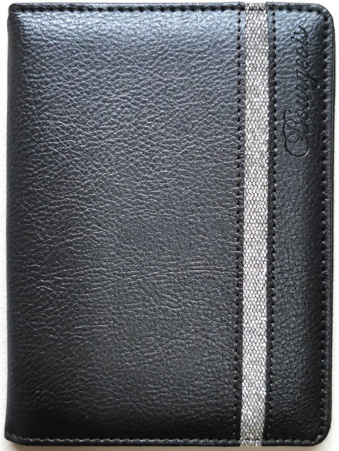 Блокнот А6/80 арк. "Bourgeois" чисті аркуші, шкірзам обкл., 9289, шт Київ - фото 1