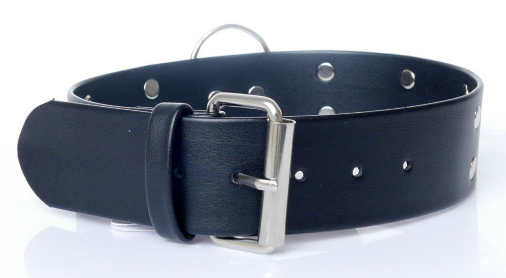Нашийник зі штучної шкіри з шипами Fetish Boss Series - Collar with studs, BS3300098 Sex Aura Київ - фото 2