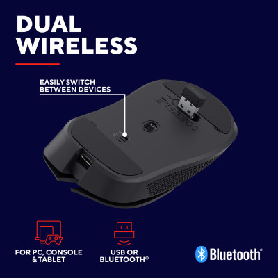 Мышка Trust GXT 931 Wireless Black (25330) Винница - изображение 7