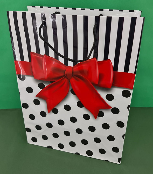 Подарочный  бумажный пакет Гигант (широкое дно )о 30/40/17(артGSD-19) (12 шт) Харьков - изображение 1