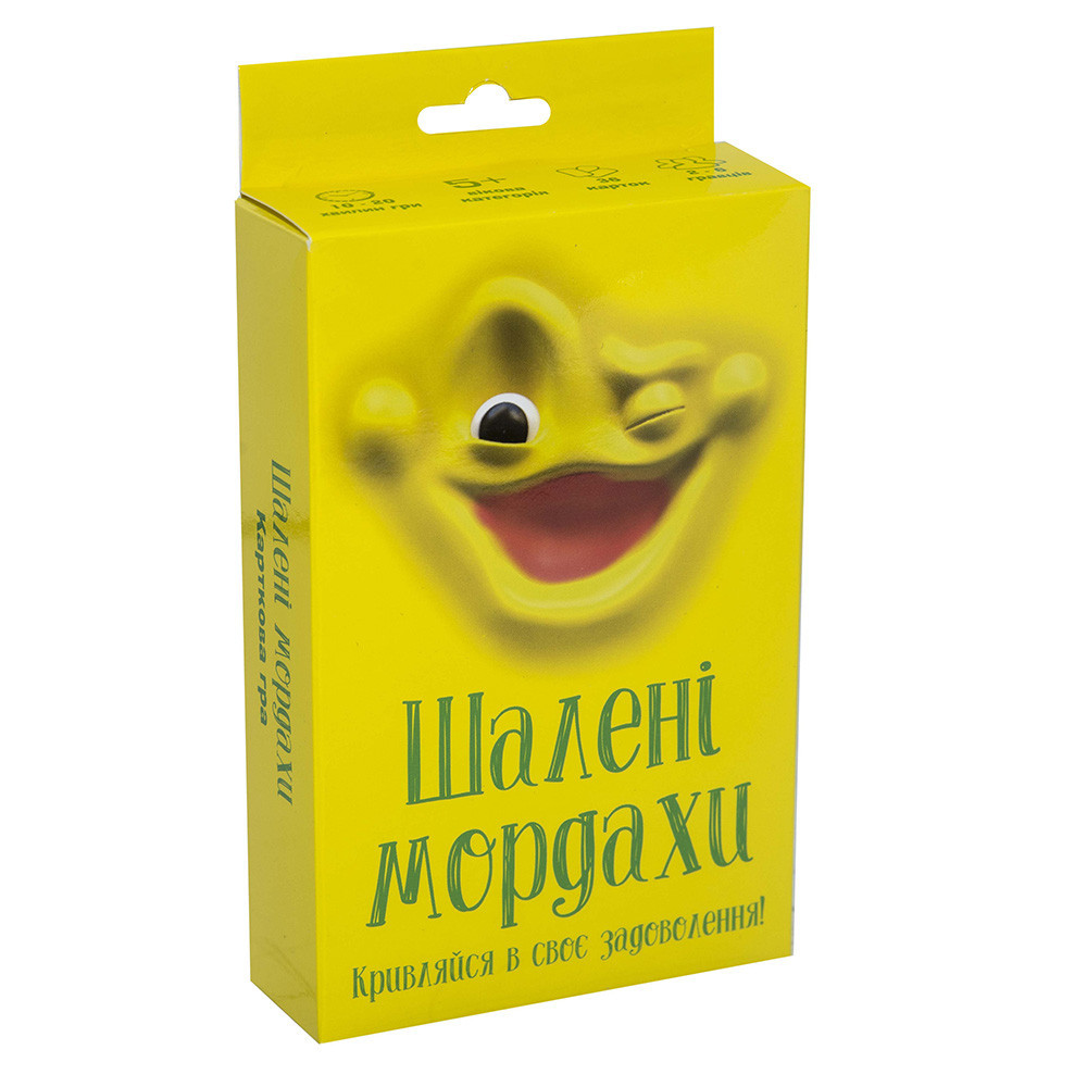 Настільна гра 30857 (укр) "Шалені мордахи", в кор-ці 15-8,4-3 см, шт Київ - фото 1