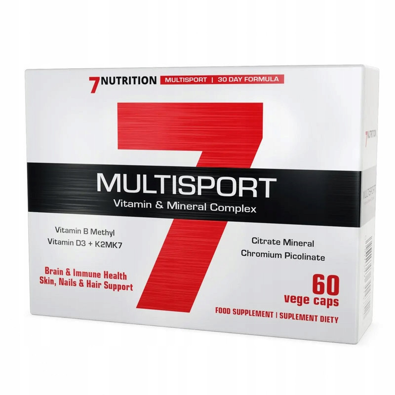 Витаминно-минеральный комплекс 7 Nutrition Multisport Vitamin & Mineral Complex, 60 caps Луцк - изображение 1