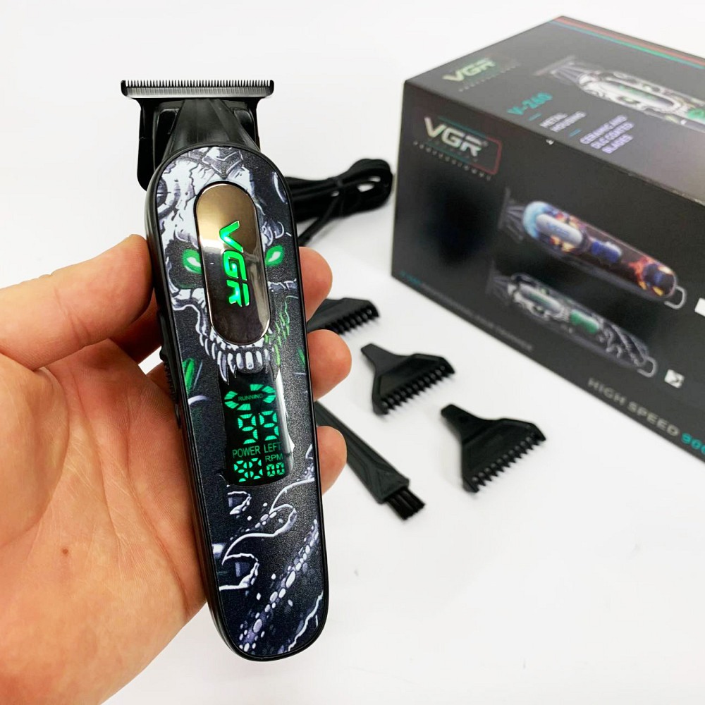 Електрична машинка тример для волосся і бороди, Електрична машинка для стрижки побутова MA-53 Львів - фото 11