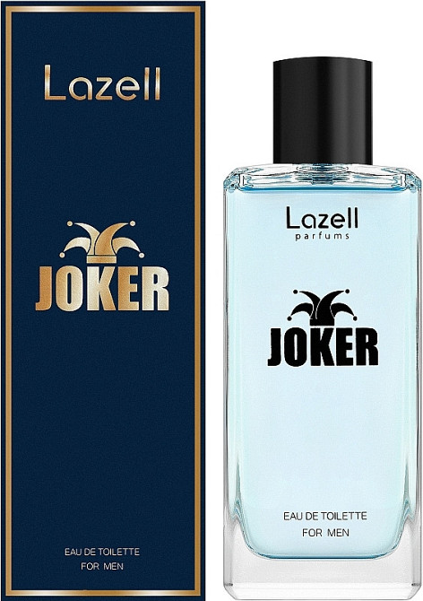 Туалетная вода мужская Lazell Jocker 100 мл  Джокер Лазел Запорожье - изображение 1