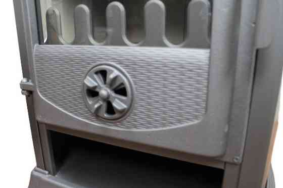 Піч-камін на дровах Bella Thalia Cucina червона з духовкою та варильною поверхнею 8 кВт до 60 м2 буржуйка Сербія Київ