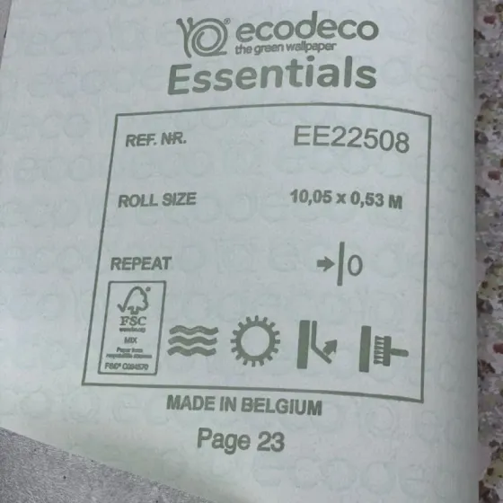 Шпалери Decoprint Essentials EE22508 Київ