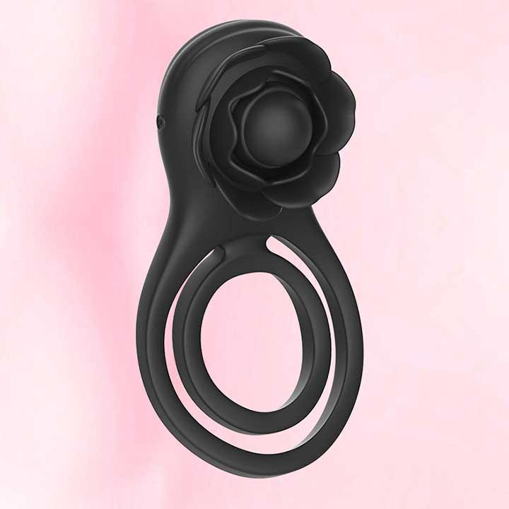 Смарт виброкольцо на пенис и мошонку Love Spouse 