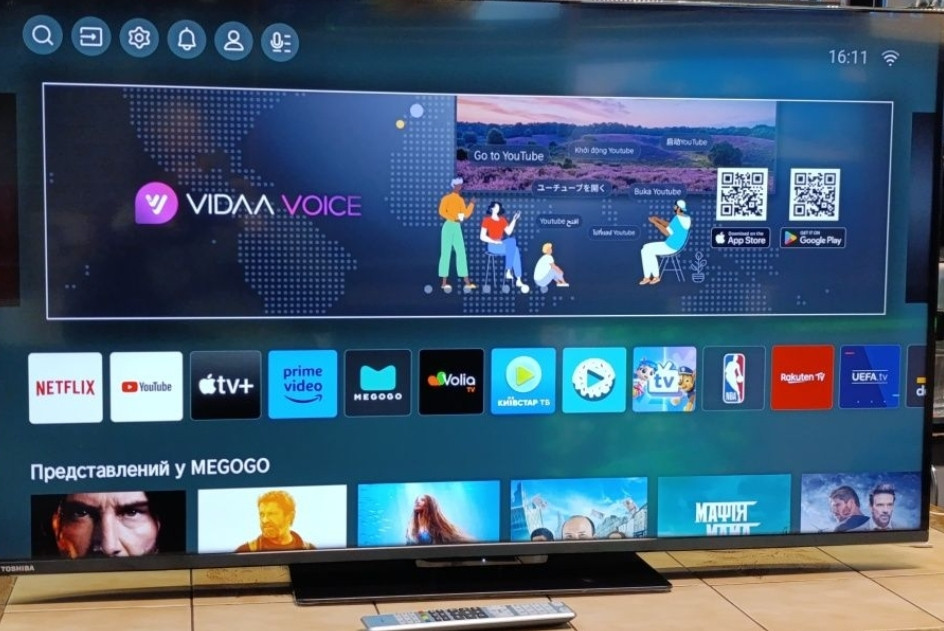 Телевизор TOSHIBA 50 / 4K / Vidaa / smart TV Wi-Fi / Безрамный / 2023. Киев - изображение 5