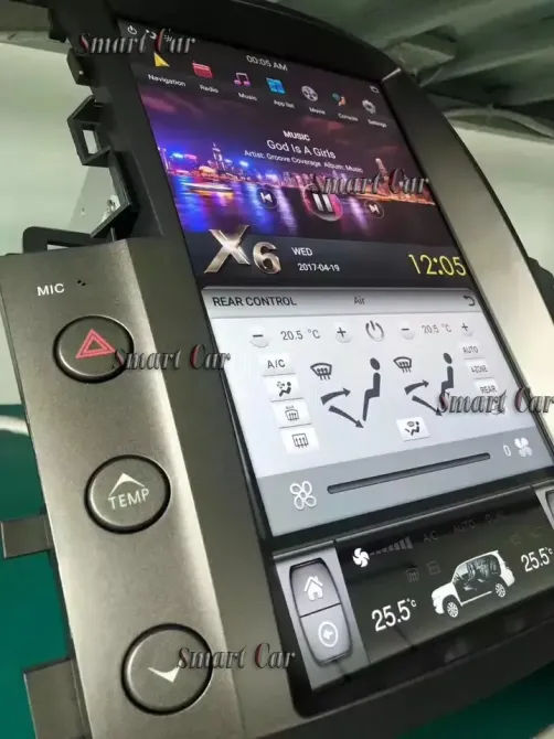 Магнітола головний пристрій Lexus Lx 570 Tesla style Тесла стиль Тернопіль - фото 3