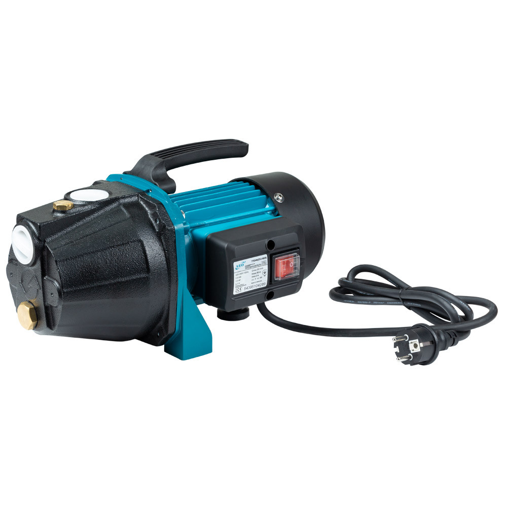 LEO Насос центробежный самовсасывающий 0.8кВт Hmax 38м Qmax 58л/мин LEO EKJ-802I (775346) Коломыя - изображение 8