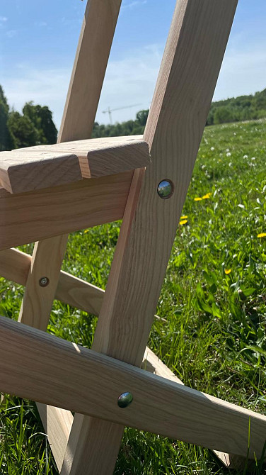 Стілець розкладний 35х40 - Ясен Киев - изображение 3