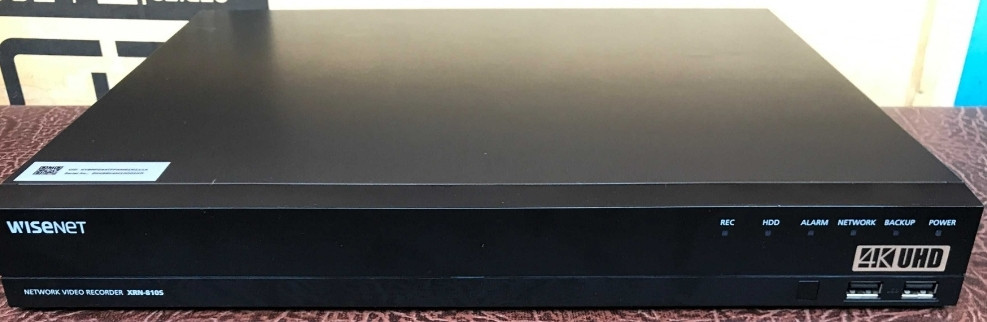 Відеореєстратор мережевий Wisenet XRN- 810S Київ - фото 4