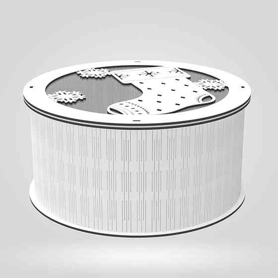 Подарункова коробка EKOSTAR d200 h100 Київ