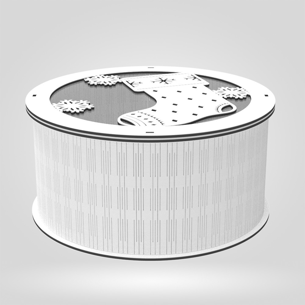 Подарункова коробка EKOSTAR d200 h100 Київ - фото 2