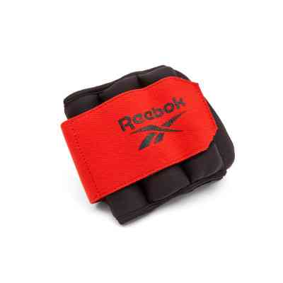 Утяжелитель Reebok Flexlock Wrist Weights чорний, червоний RAWT-11261 1.0 кг (885652017190) Винница