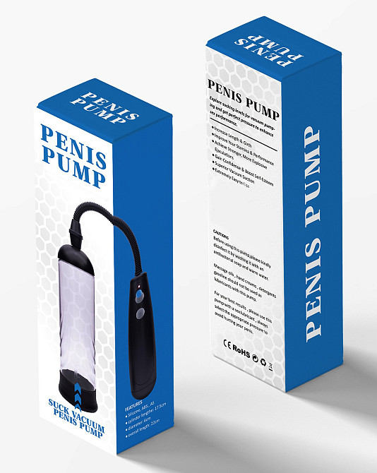 Автоматична вакуумна помпа із зарядкою від USB CANWIN Penis Pump - P403AU Sex Aura Київ - фото 9