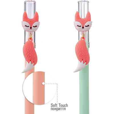 Ручка кулькова Yes Smart fox 0,7 мм синя (412009) Вінниця