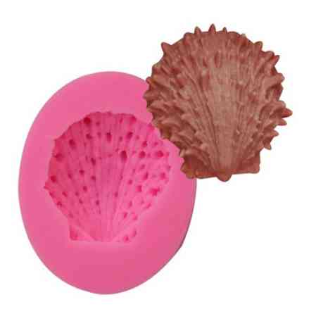 Молд силиконовый Ракушка 83 на 66 мм розовый Киев