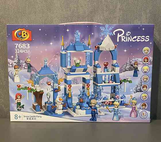 Конструктор Princess Toy Вечеринка в снежном замке, 324 деталь Киев