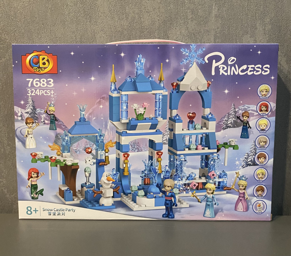Конструктор Princess Toy Вечеринка в снежном замке, 324 деталь Киев - изображение 5