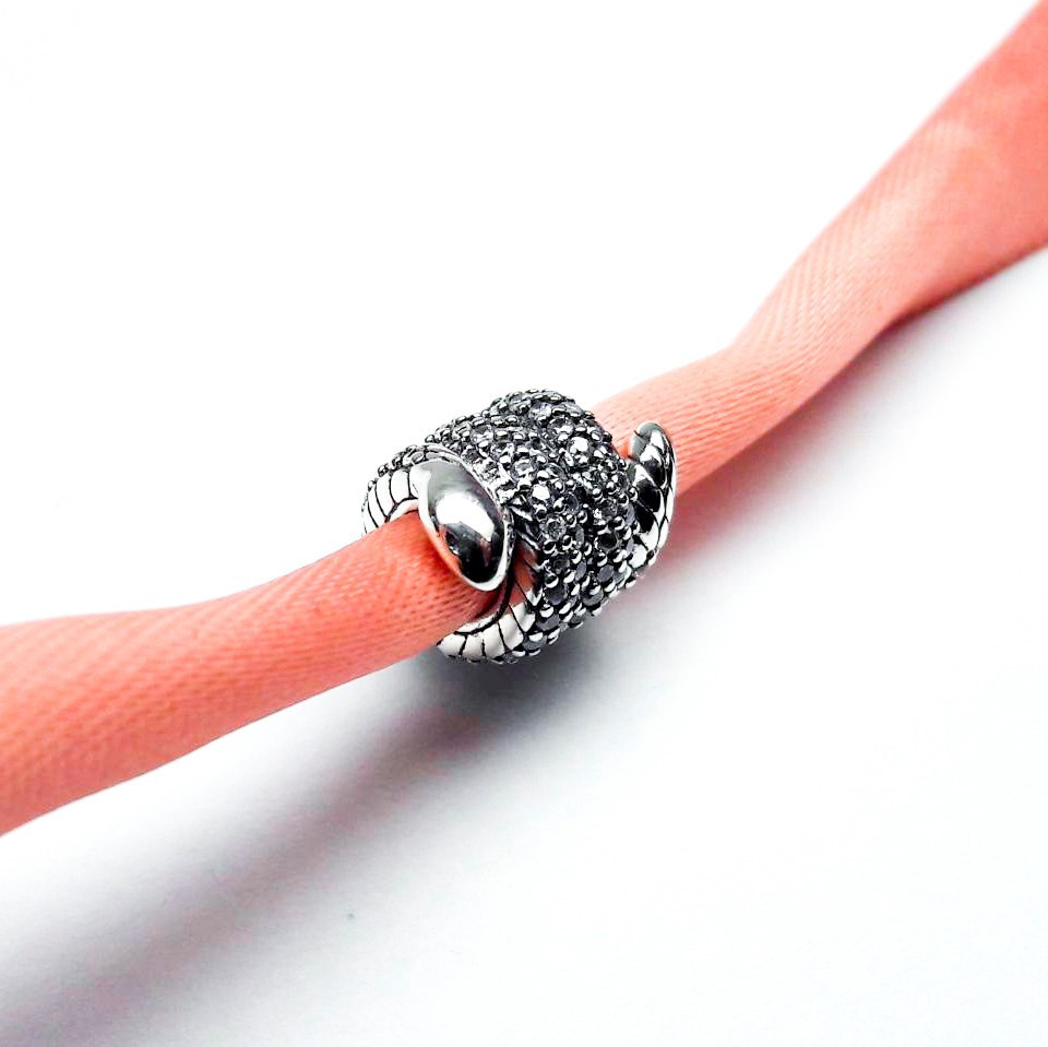 Срібна намистина Пандора  «Згорнута змія» 799099C01 MasterSem Київ - фото 1