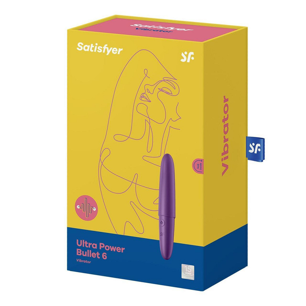 Минивибратор Satisfyer Ultra Power Bullet 6 Violet Sex Aura Киев - изображение 7