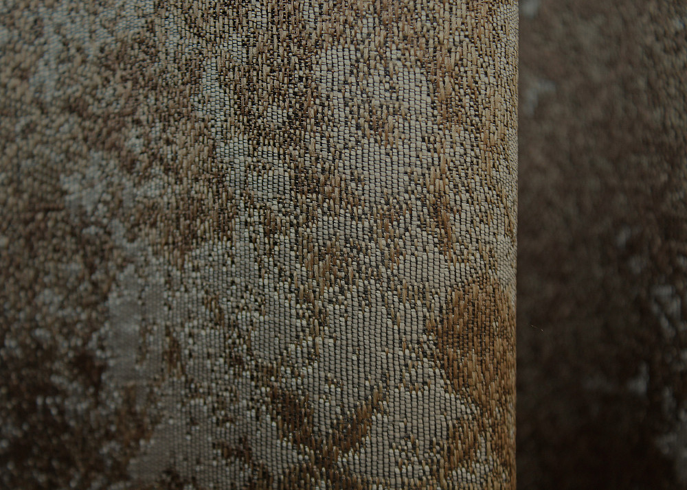 Комплект готовых штор VR-Textil Мрамор Al-9 № 1639ш Коричневый с серым 150х290 см 2 шт (33-0482) Киев - изображение 8