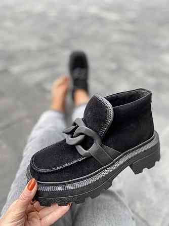 Marko Черевики жіночі DE MARKO чорні замша натуральна 40р. (4800) Коломия