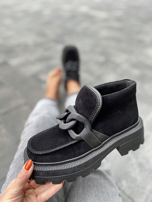 Marko Черевики жіночі DE MARKO чорні замша натуральна 40р. (4800) Коломия - фото 6