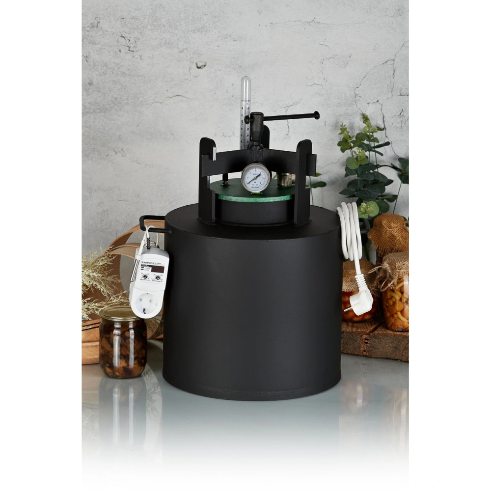 Автоклав побутовий для консервування ЧЕ-8 electro на 8 банок, електричний для дому, універсальний Київ - фото 10