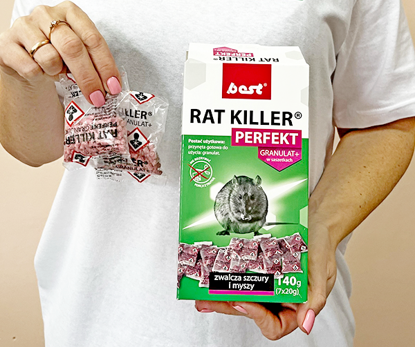 Муміфікуючий засіб для гризунів Best RAT Killer Perfekt, 140 г Дніпро - фото 2