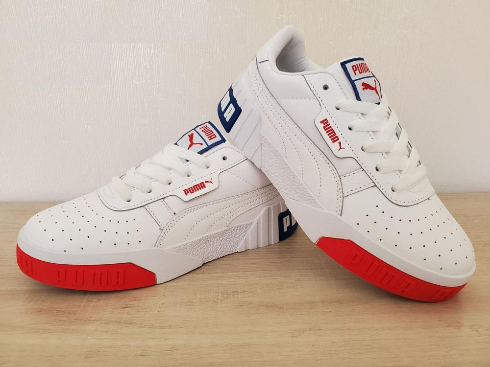 Женские кожаные кроссовки Puma Suede Platform Trace 