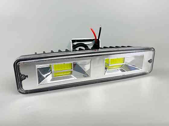 Фара LED прямокутна (chip COB) 48W 6000K (2 діода) (15см х 4см х 2.5 см) пластик Мукачево