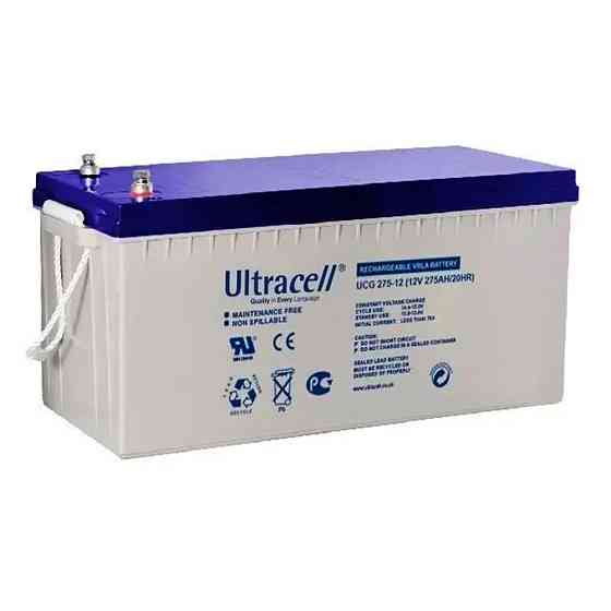 Акумуляторна батарея Ultracell UCG275-12 GEL 12 V 275 Ah (522 x 268 x 226) White Q1/24 Київ