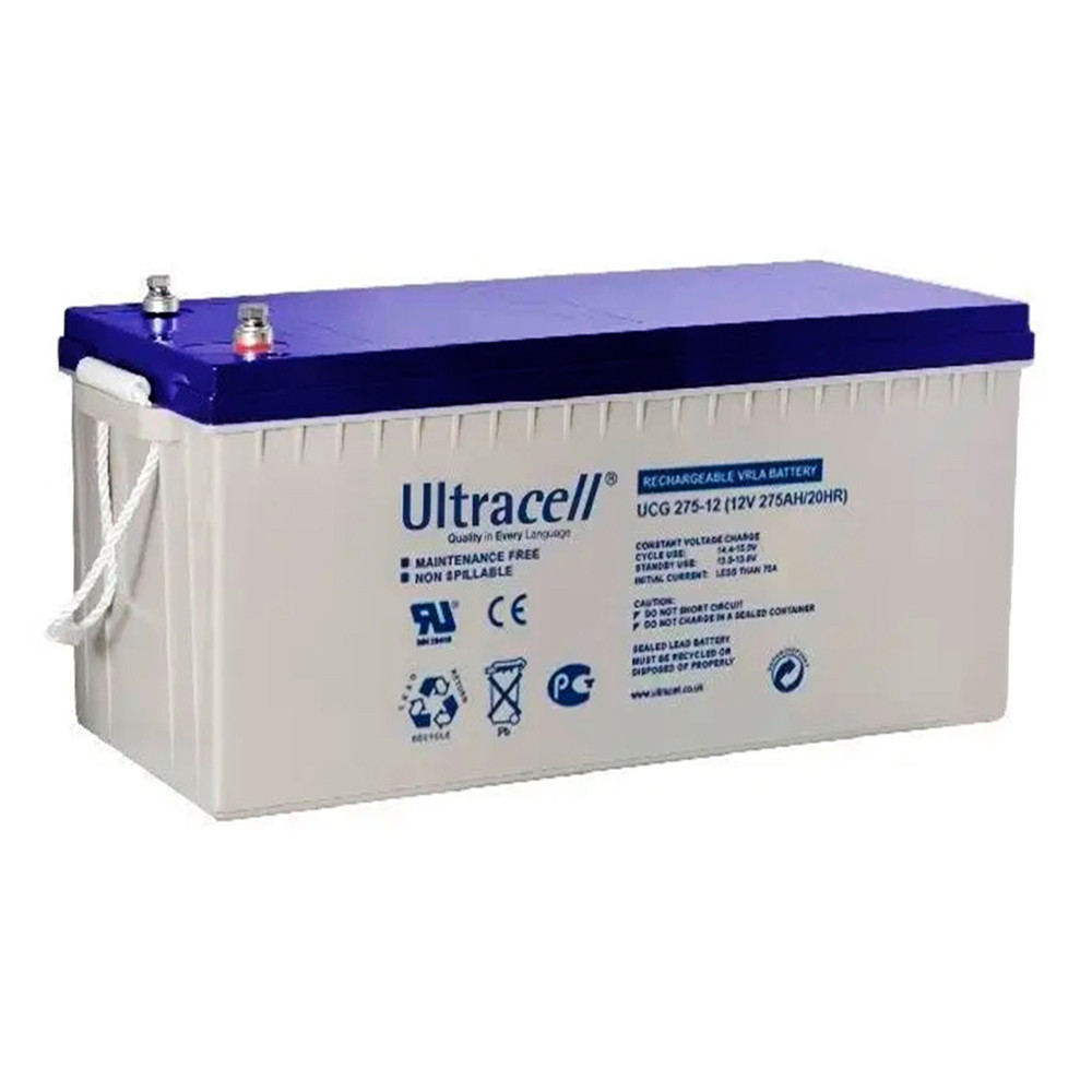 Акумуляторна батарея Ultracell UCG275-12 GEL 12 V 275 Ah (522 x 268 x 226) White Q1/24 Київ - фото 1