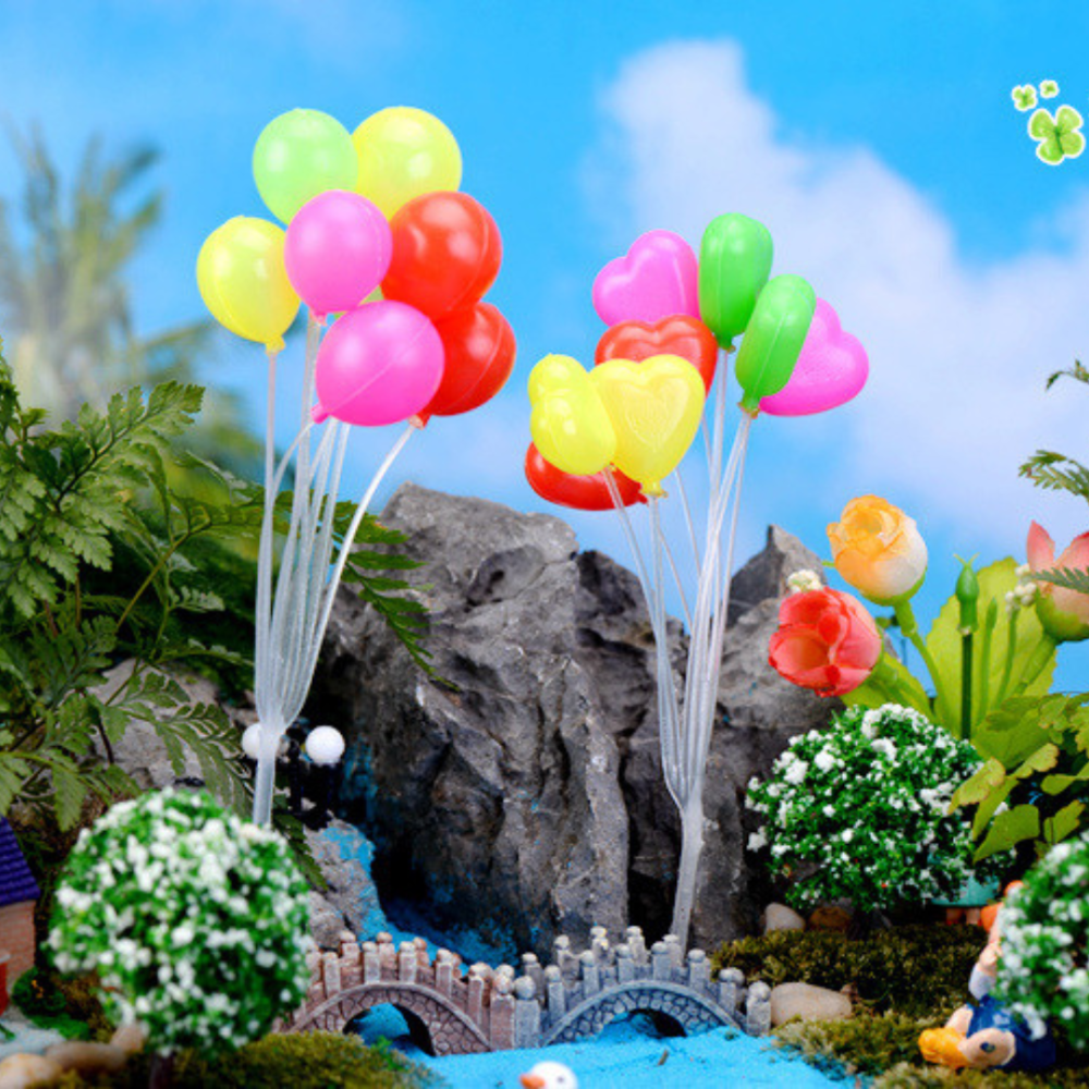 Декоративна фігурка Повітряні кулі для флораріуму, міні-саду, вазону, моссаріуму, мікроландшафту Одеса - фото 5