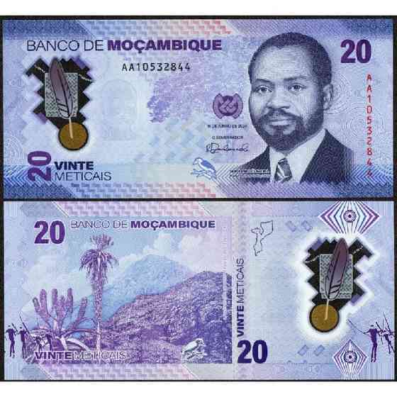 Мозамбік / Мозамбик / Mozambique 20 Meticais 2024 Pick 155а UNC Полтава