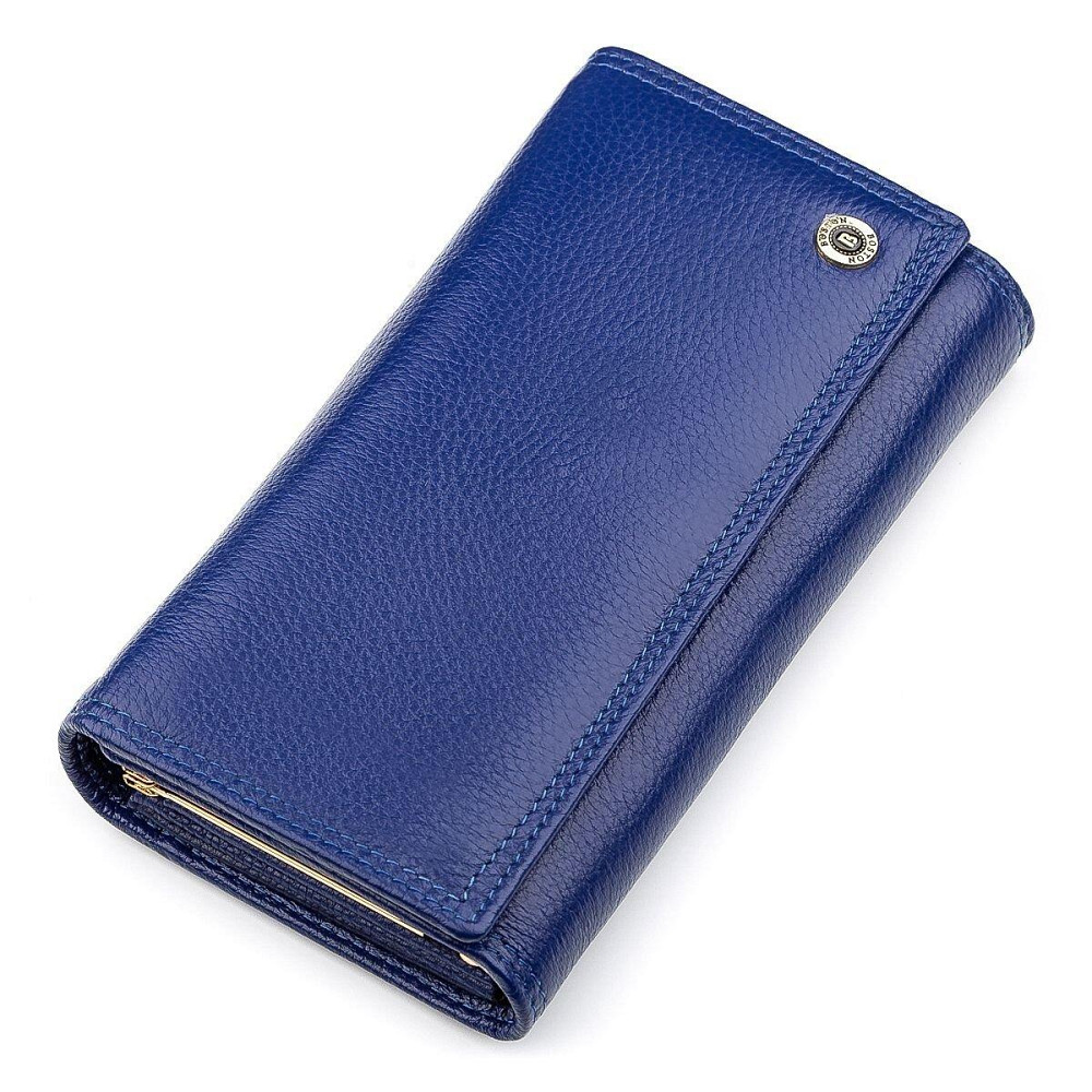 Кошелек женский Boston 18491 (S9001B) вместительный Синий Киев - изображение 1