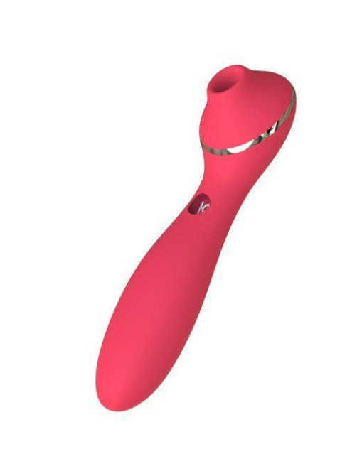 Вакуумний вібратор KISTOY Polly Plus Red Sex Aura Київ - фото 1