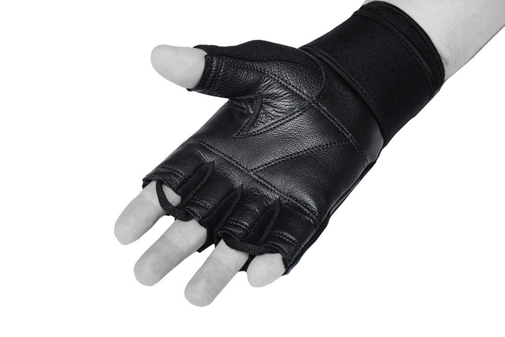 Рукавички для фітнесу PowerPlay 1064 Чорні M Кам'янське - фото 3