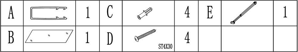 Душевая перегородка LEGA 120ТB (120BТ) BRAVO (1уп.) (000026941) Киев - изображение 2
