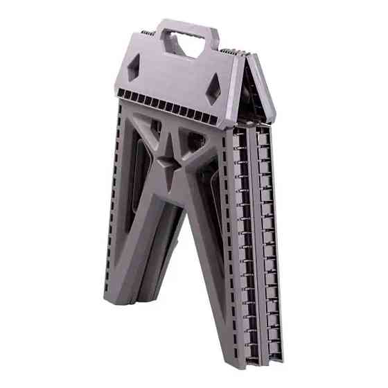 Пластикова складна стілецька туристична похідна розкладний стілець для кемпінгу SJ-0102G Київ