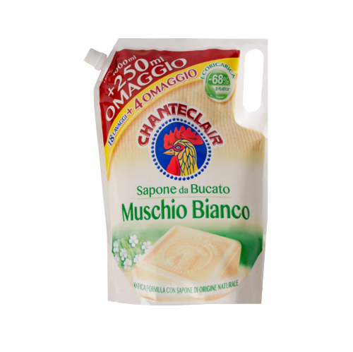 Рідке мило для прання 1250мл Muschio Bianco (запаска) ChanteClair Житомир