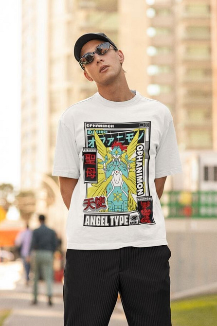 Футболка аниме Аниме Винтаге Спекиал Манга оверсайз (S/M/L) Черний AnimeJ1128 Днепр - изображение 5